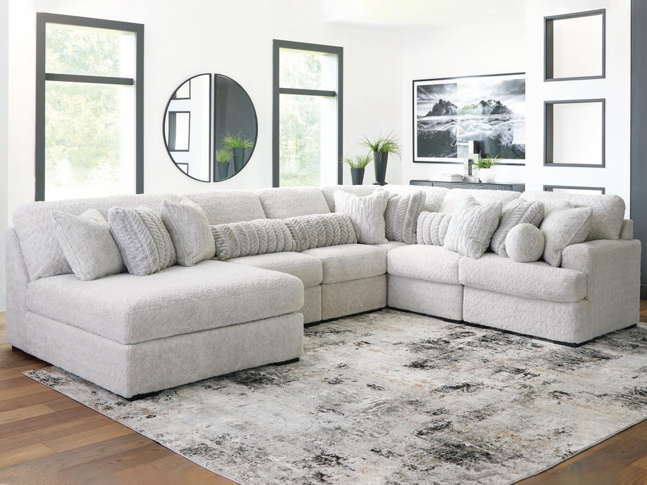 Cuddle Plush Sectional with Chaise - US Furniture & Mattress (Waterbury,CT)*