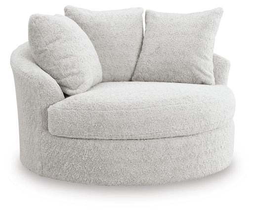 Cuddle Plush Oversized Swivel Accent Chair - US Furniture & Mattress (Waterbury,CT)*