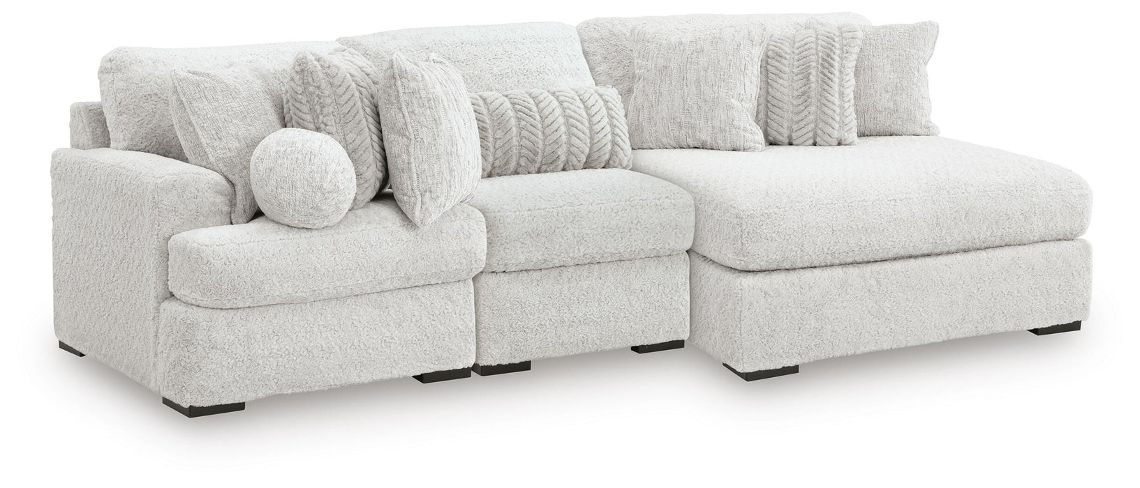 Cuddle Plush Sectional with Chaise - US Furniture & Mattress (Waterbury,CT)*