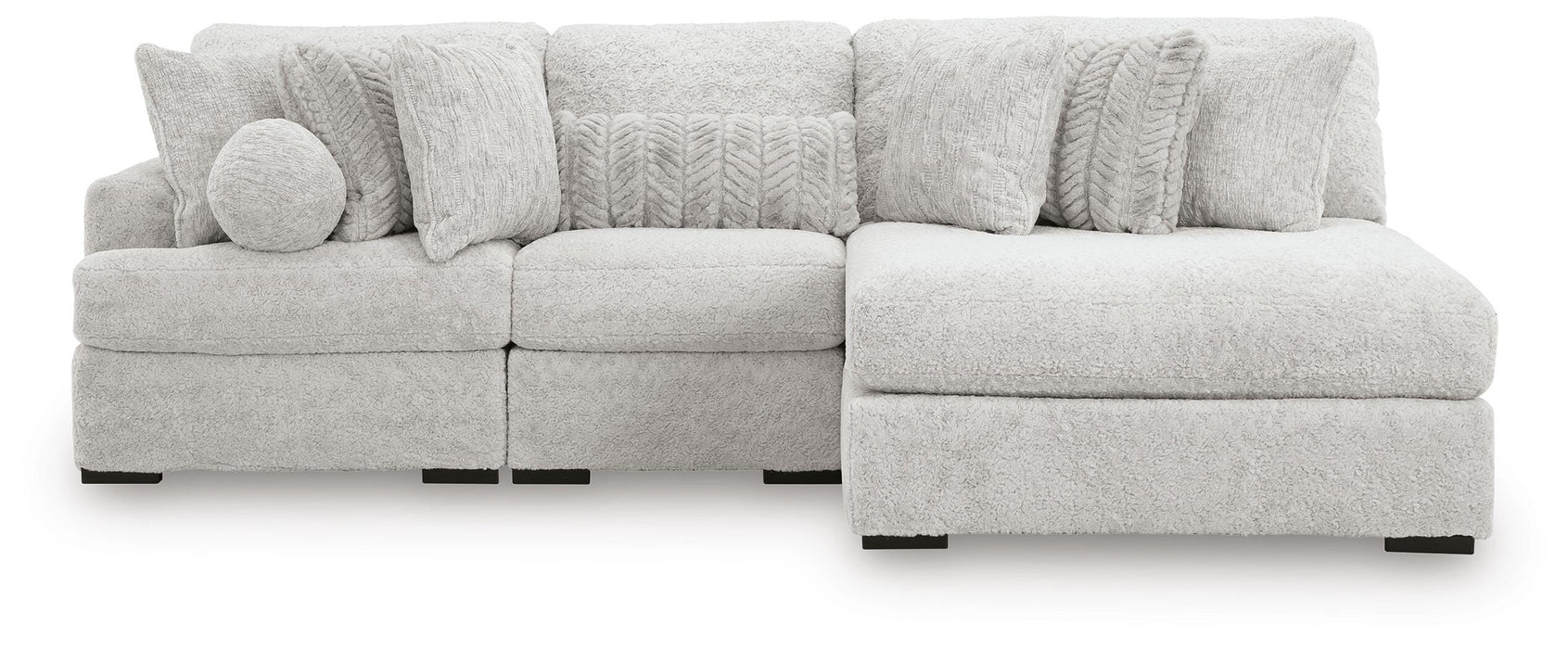 Cuddle Plush Sectional with Chaise - US Furniture & Mattress (Waterbury,CT)*