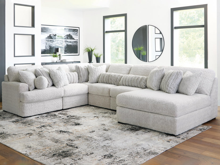 Cuddle Plush Sectional with Chaise - US Furniture & Mattress (Waterbury,CT)*