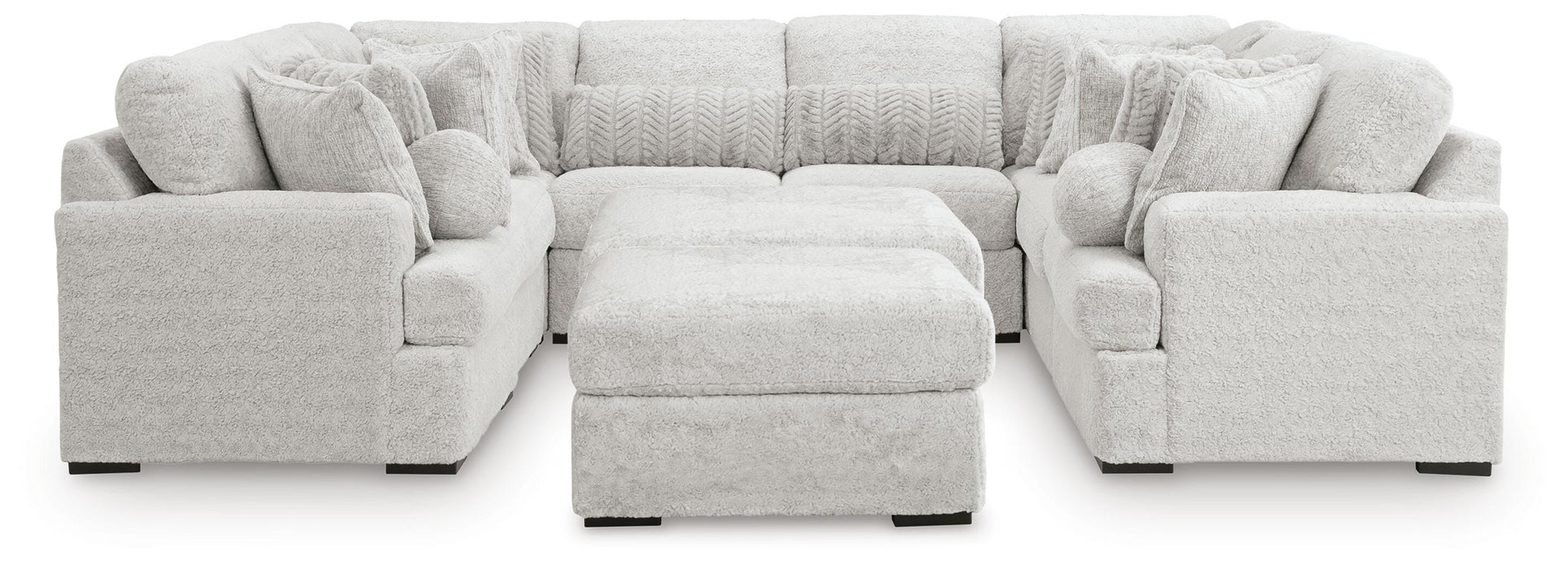 Cuddle Plush Sectional - US Furniture & Mattress (Waterbury,CT)*