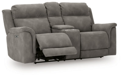Next-Gen DuraPella Power Reclining Loveseat with Console - US Furniture & Mattress (Waterbury,CT)*
