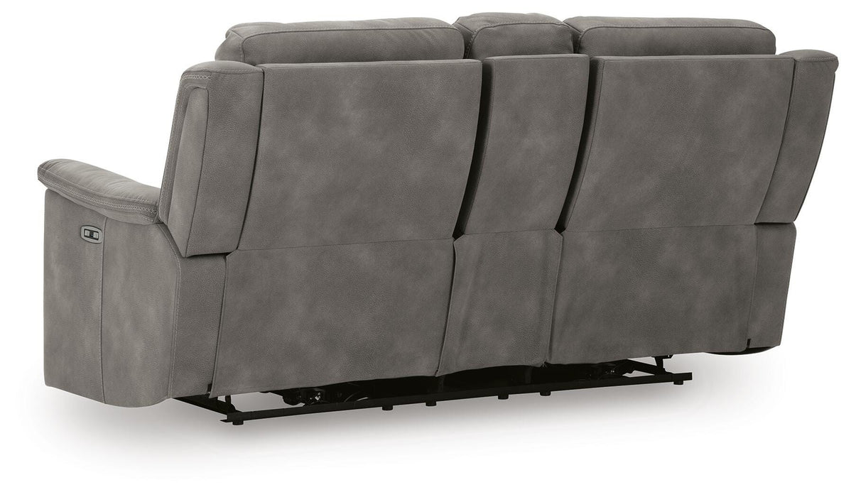 Next-Gen DuraPella Power Reclining Loveseat with Console - US Furniture & Mattress (Waterbury,CT)*