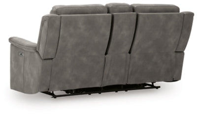 Next-Gen DuraPella Power Reclining Loveseat with Console - US Furniture & Mattress (Waterbury,CT)*
