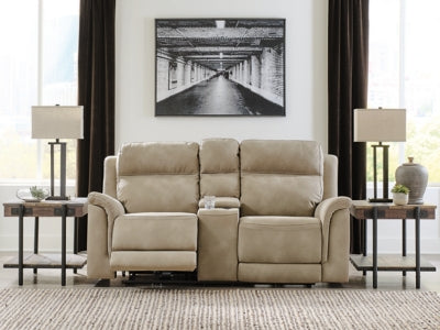Next-Gen DuraPella Power Reclining Loveseat with Console - US Furniture & Mattress (Waterbury,CT)*