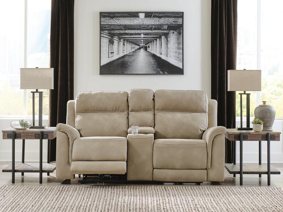 Next-Gen DuraPella Power Reclining Loveseat with Console - US Furniture & Mattress (Waterbury,CT)*
