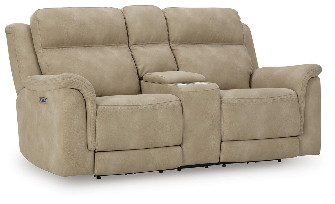 Next-Gen DuraPella Power Reclining Loveseat with Console - US Furniture & Mattress (Waterbury,CT)*