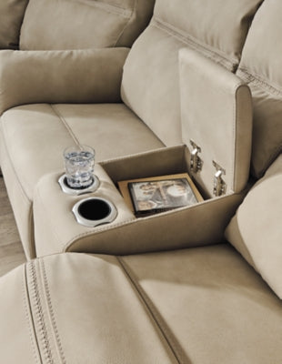 Next-Gen DuraPella Power Reclining Loveseat with Console - US Furniture & Mattress (Waterbury,CT)*