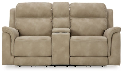 Next-Gen DuraPella Power Reclining Loveseat with Console - US Furniture & Mattress (Waterbury,CT)*
