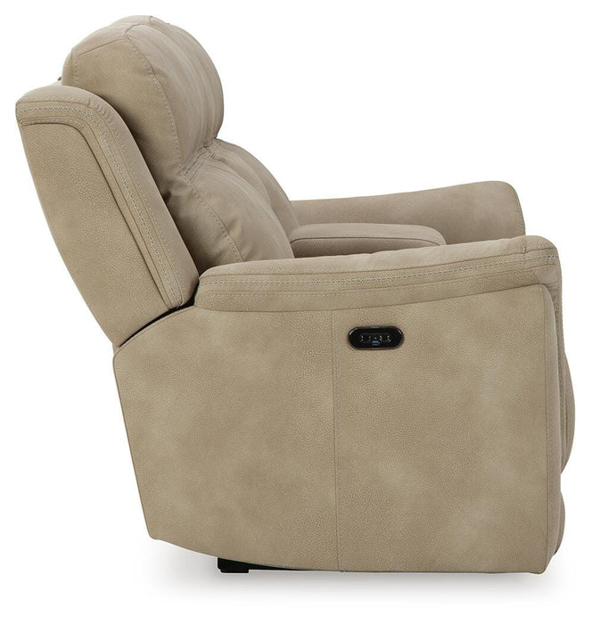 Next-Gen DuraPella Power Reclining Loveseat with Console - US Furniture & Mattress (Waterbury,CT)*