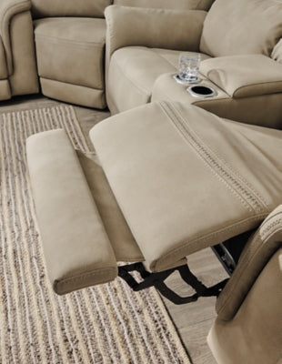 Next-Gen DuraPella Power Reclining Loveseat with Console - US Furniture & Mattress (Waterbury,CT)*