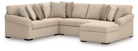LadyMae Sectional with Chaise - US Furniture & Mattress (Waterbury,CT)*