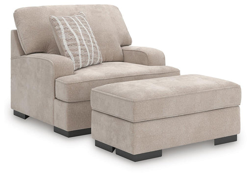 High Profile Chair & Ottoman Living Room Set - US Furniture & Mattress (Waterbury,CT)*