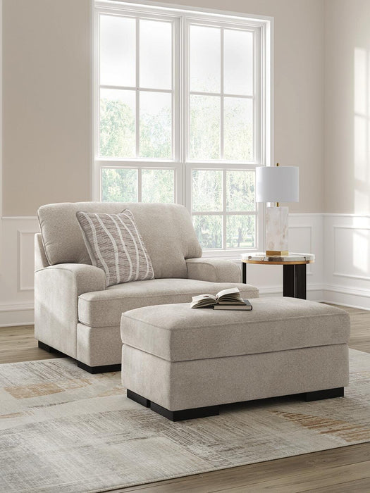 High Profile Chair & Ottoman Living Room Set - US Furniture & Mattress (Waterbury,CT)*