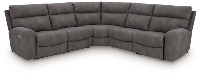 Next-Gen DuraPella Power Reclining Sectional - US Furniture & Mattress (Waterbury,CT)*