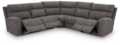 Next-Gen DuraPella Power Reclining Sectional - US Furniture & Mattress (Waterbury,CT)*
