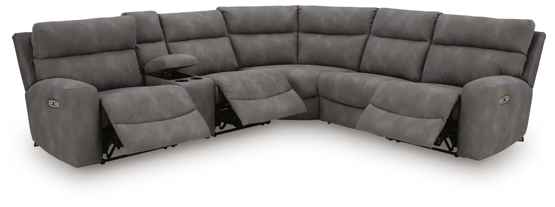Next-Gen DuraPella Power Reclining Sectional - US Furniture & Mattress (Waterbury,CT)*