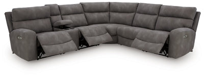 Next-Gen DuraPella Power Reclining Sectional - US Furniture & Mattress (Waterbury,CT)*