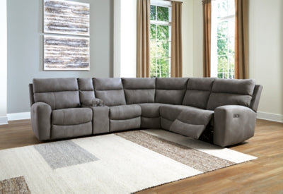 Next-Gen DuraPella Power Reclining Sectional - US Furniture & Mattress (Waterbury,CT)*