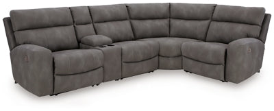 Next-Gen DuraPella Power Reclining Sectional - US Furniture & Mattress (Waterbury,CT)*