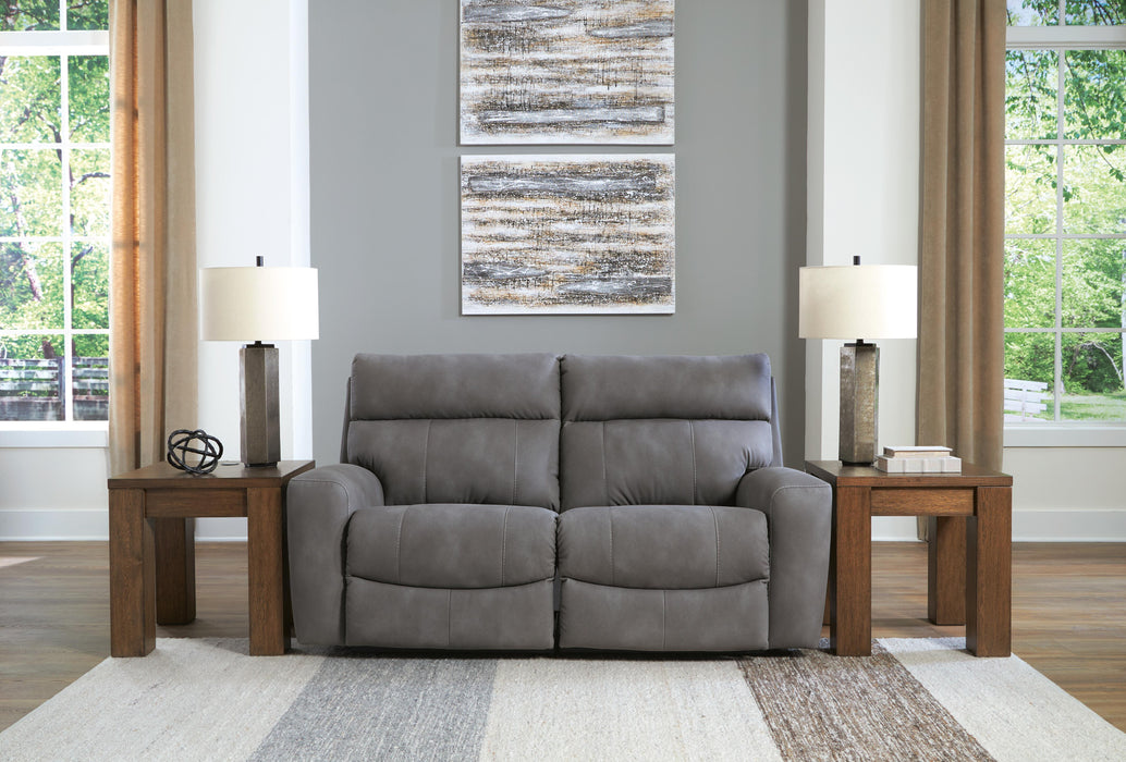 Next-Gen DuraPella Power Reclining Sectional Loveseat - US Furniture & Mattress (Waterbury,CT)*