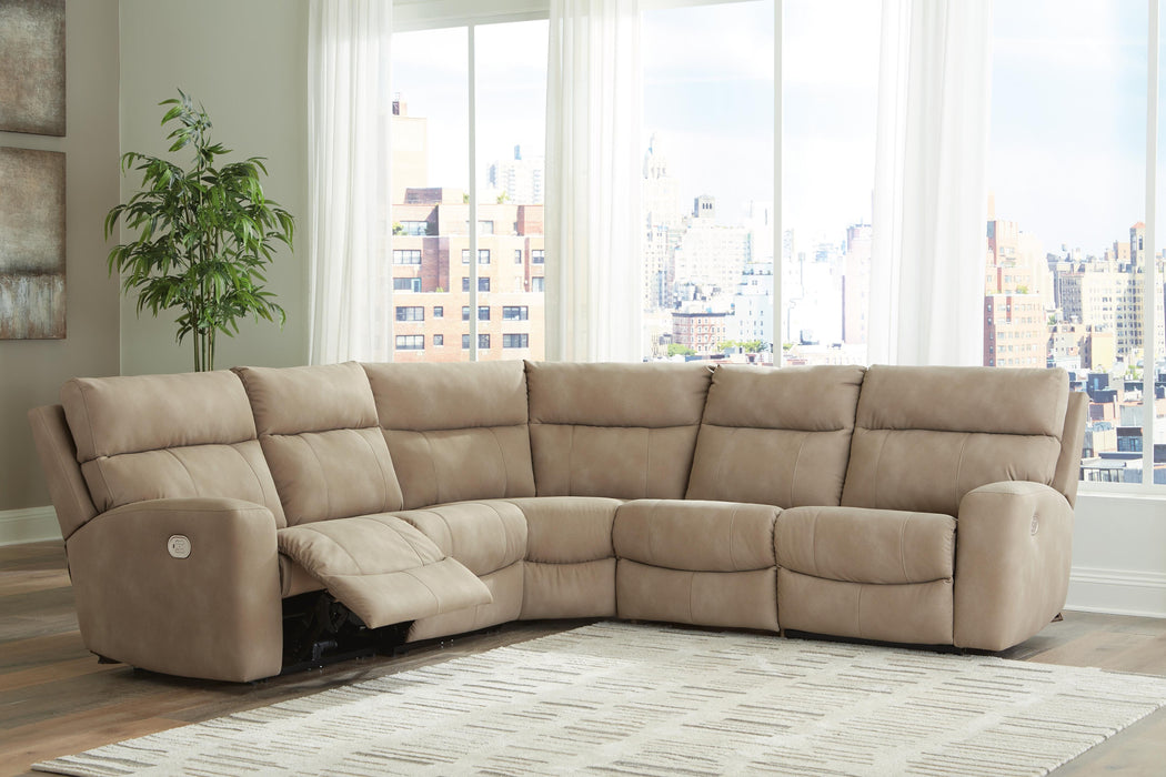 Next-Gen DuraPella Power Reclining Sectional - US Furniture & Mattress (Waterbury,CT)*