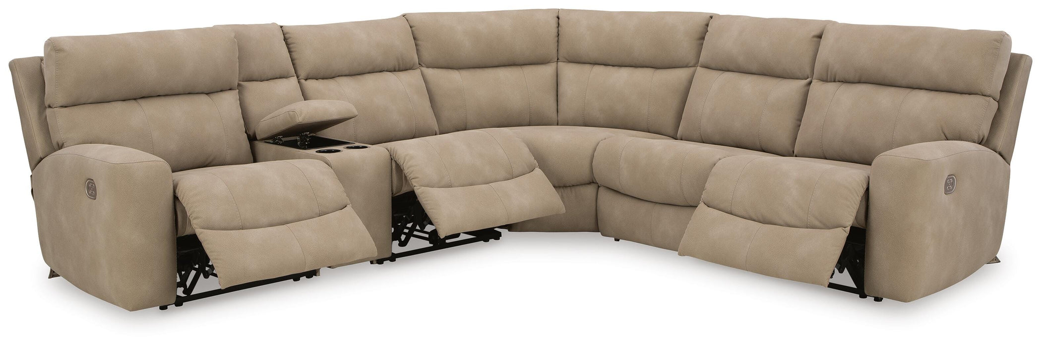 Next-Gen DuraPella Power Reclining Sectional - US Furniture & Mattress (Waterbury,CT)*