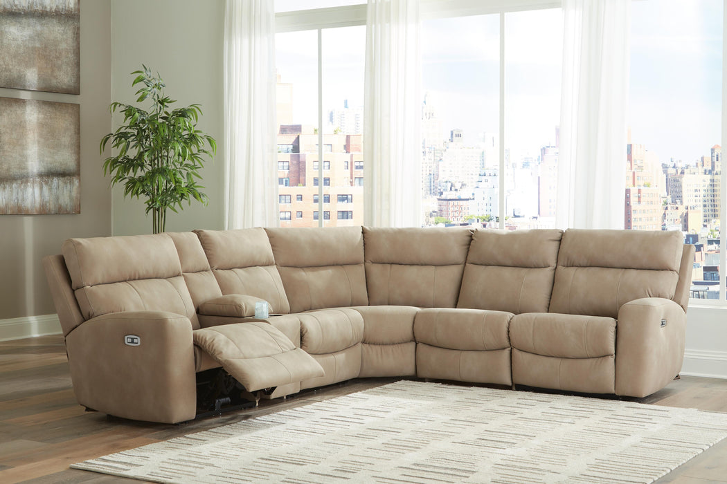 Next-Gen DuraPella Power Reclining Sectional - US Furniture & Mattress (Waterbury,CT)*
