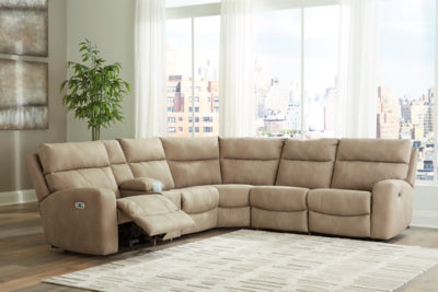 Next-Gen DuraPella Power Reclining Sectional - US Furniture & Mattress (Waterbury,CT)*