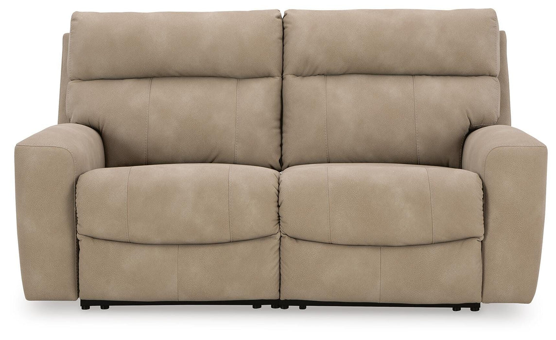 Next-Gen DuraPella Power Reclining Sectional Loveseat - US Furniture & Mattress (Waterbury,CT)*