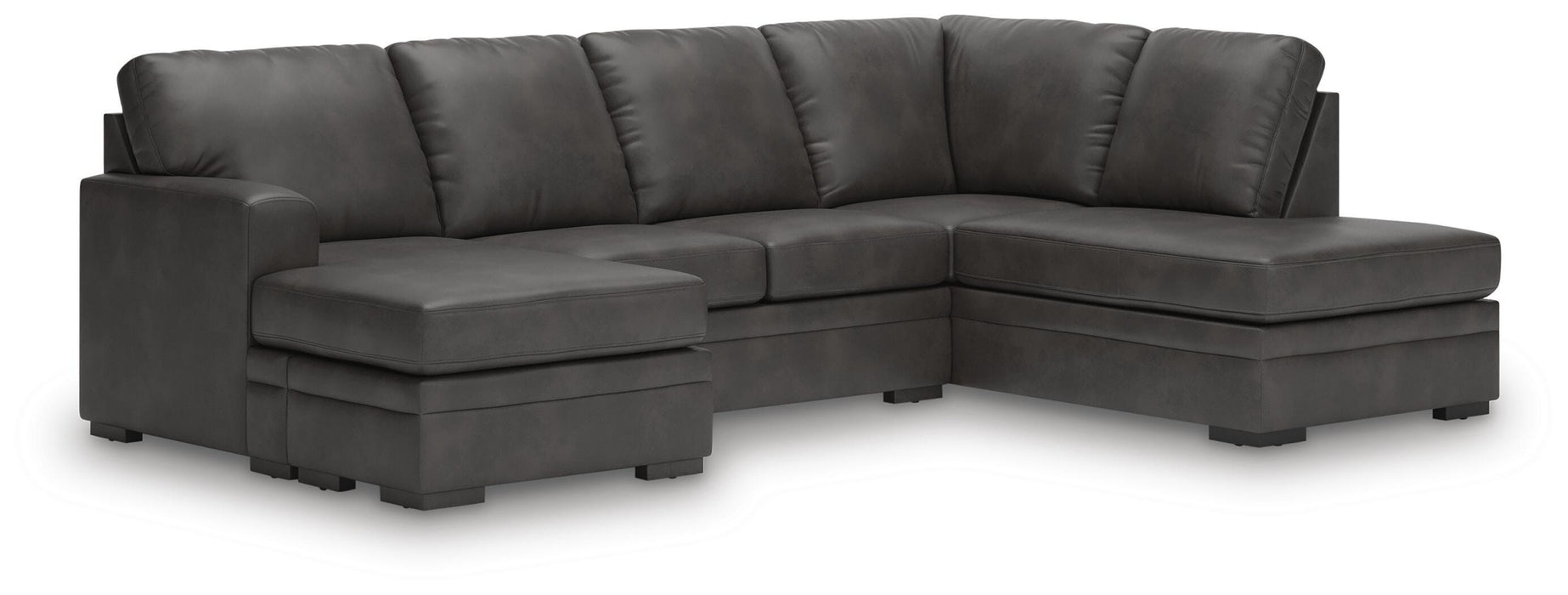 Lofton-Pike Sectional with Chaise - US Furniture & Mattress (Waterbury,CT)*