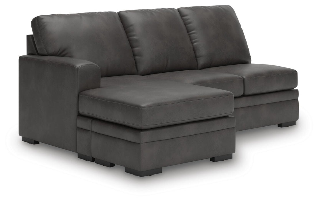 Lofton-Pike Sectional with Chaise - US Furniture & Mattress (Waterbury,CT)*