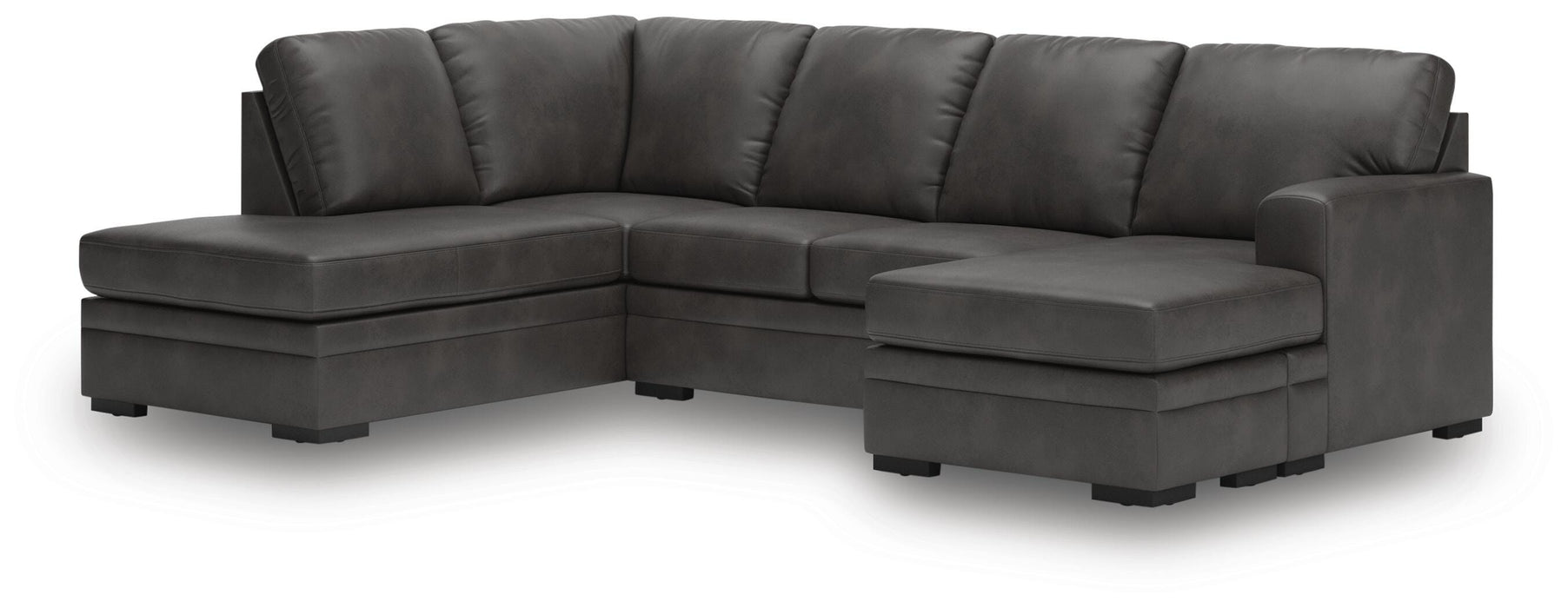 Lofton-Pike Sectional with Chaise - US Furniture & Mattress (Waterbury,CT)*