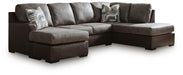 Castille Way Sleeper Sectional with Chaise - US Furniture & Mattress (Waterbury,CT)*