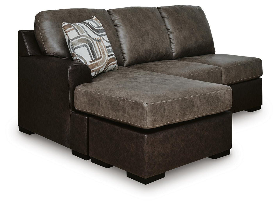 Castille Way Sectional with Chaise - US Furniture & Mattress (Waterbury,CT)*