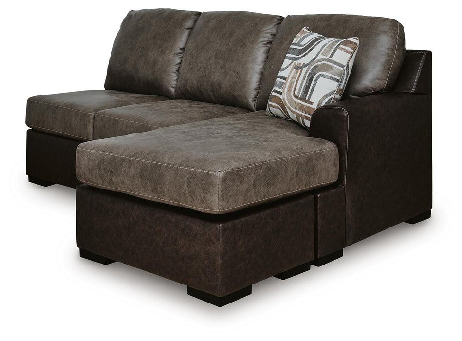 Castille Way Sectional with Chaise - US Furniture & Mattress (Waterbury,CT)*