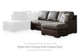 Castille Way Sectional with Chaise - US Furniture & Mattress (Waterbury,CT)*