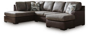 Castille Way Sleeper Sectional with Chaise - US Furniture & Mattress (Waterbury,CT)*