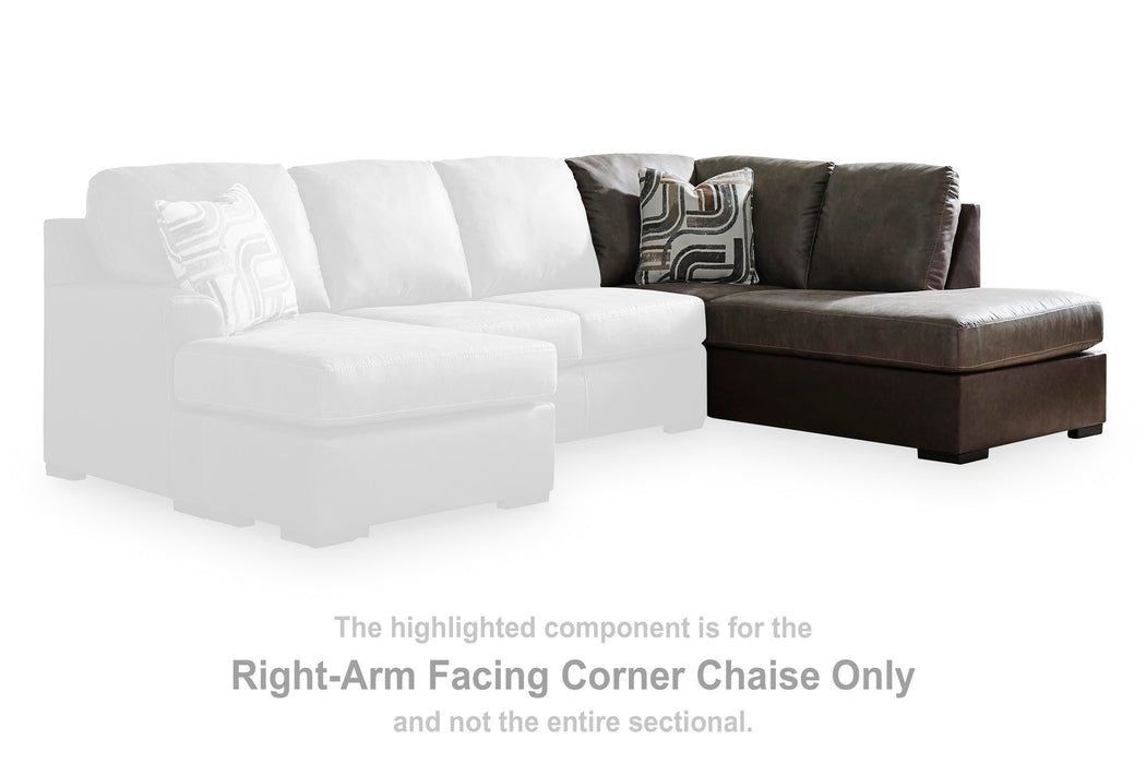 Castille Way Sleeper Sectional with Chaise - US Furniture & Mattress (Waterbury,CT)*