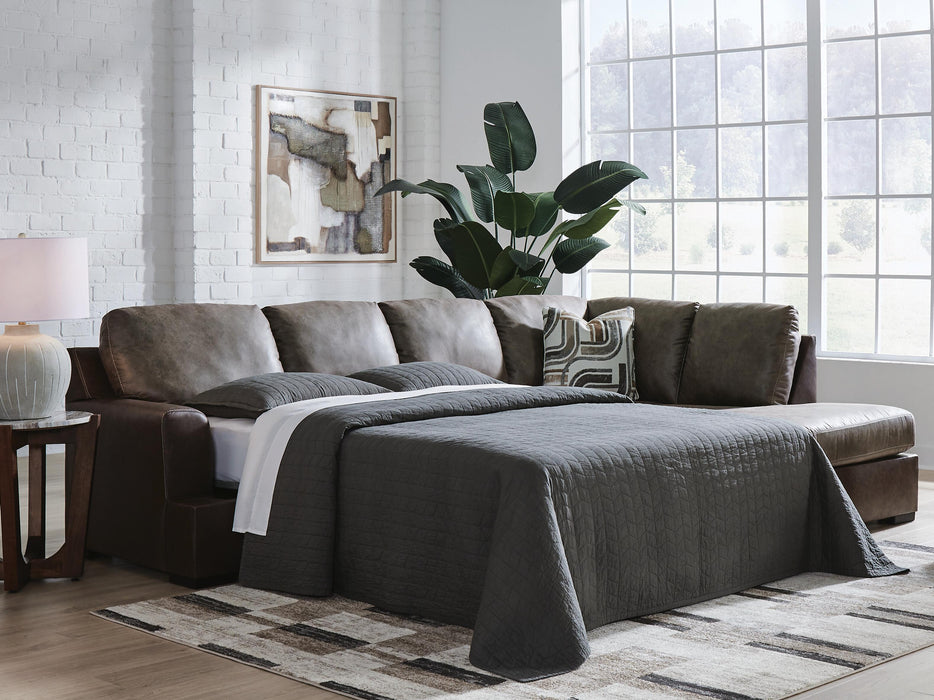 Castille Way Sleeper Sectional with Chaise - US Furniture & Mattress (Waterbury,CT)*