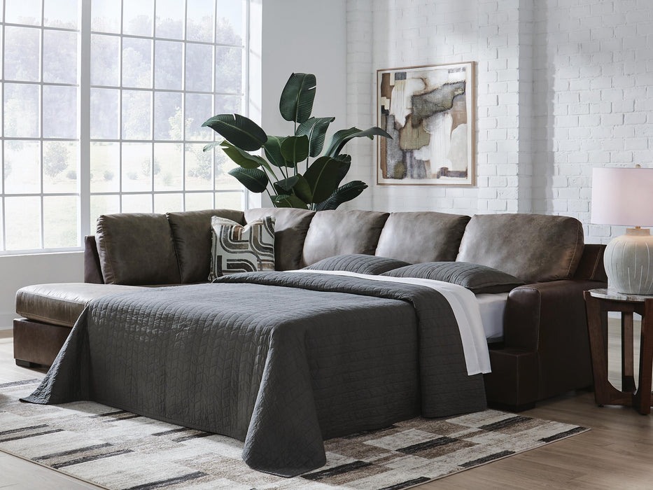 Castille Way Sleeper Sectional with Chaise - US Furniture & Mattress (Waterbury,CT)*