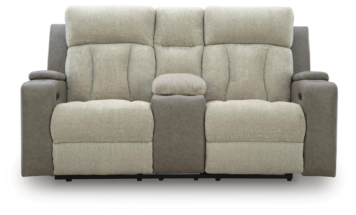 WhipLash Power Reclining Loveseat with Console - US Furniture & Mattress (Waterbury,CT)*