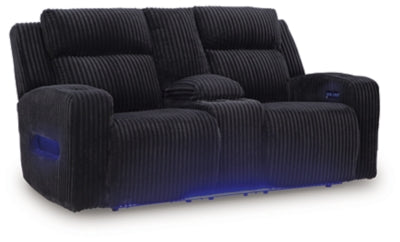 Forest Lake Power Reclining Loveseat with Console - US Furniture & Mattress (Waterbury,CT)*