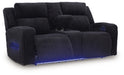 Forest Lake Power Reclining Loveseat with Console - US Furniture & Mattress (Waterbury,CT)*