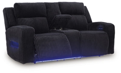 Forest Lake Power Reclining Loveseat with Console - US Furniture & Mattress (Waterbury,CT)*