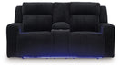 Forest Lake Power Reclining Loveseat with Console - US Furniture & Mattress (Waterbury,CT)*