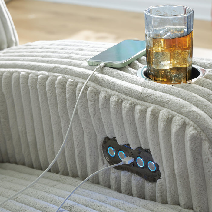 Forest Lake Power Recliner - US Furniture & Mattress (Waterbury,CT)*