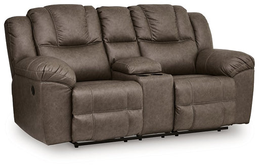 Lowilla Reclining Loveseat with Console - US Furniture & Mattress (Waterbury,CT)*