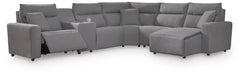 Modmax Power Reclining Sectional with Chaise - US Furniture & Mattress (Waterbury,CT)*